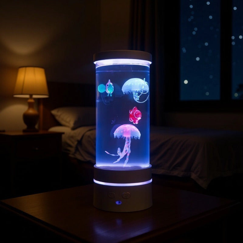 USB Jellyfish Lamp Multicolor Changing Night Light