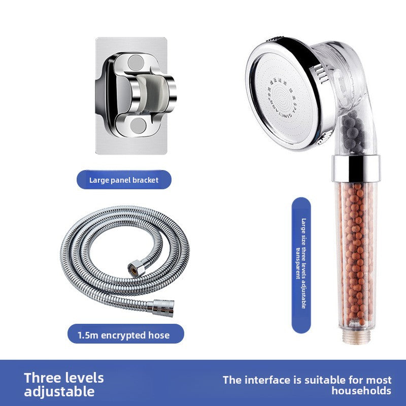Adjustable Shower Head with Negative Ion Technology