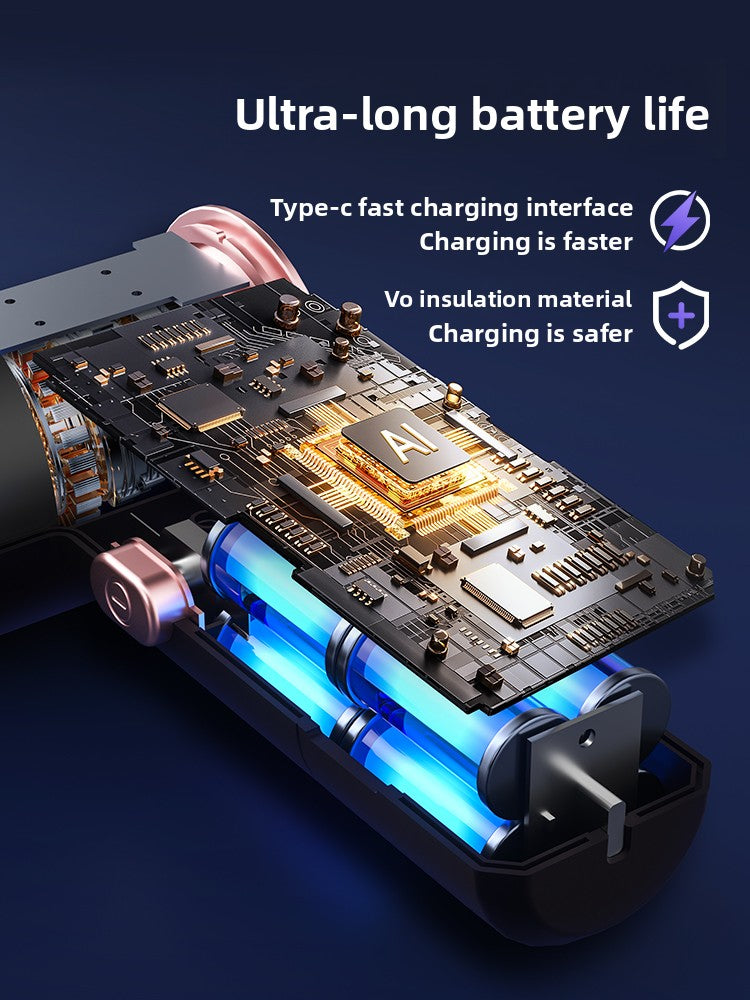 Portable Handheld Car Vacuum Cleaner with Blowing Function