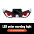 Car Rear Window Dynamic LED Display – Vampire Devil Eye Emoji Panel, Auto Decorative Light