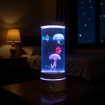 USB Jellyfish Lamp Multicolor Changing Night Light