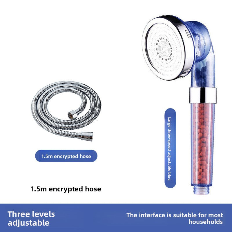 Adjustable Shower Head with Negative Ion Technology