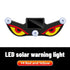 Car Rear Window Dynamic LED Display – Vampire Devil Eye Emoji Panel, Auto Decorative Light