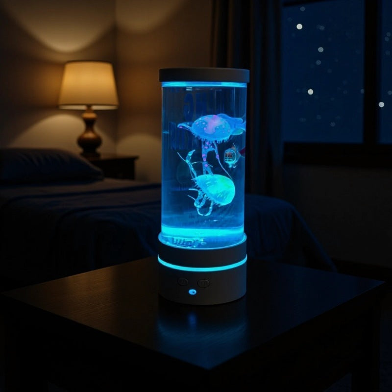 USB Jellyfish Lamp Multicolor Changing Night Light